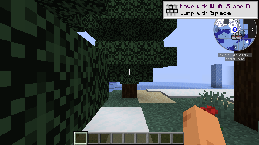 Minecraft 1.21.4 Fabric JourneyMap normal-world golden