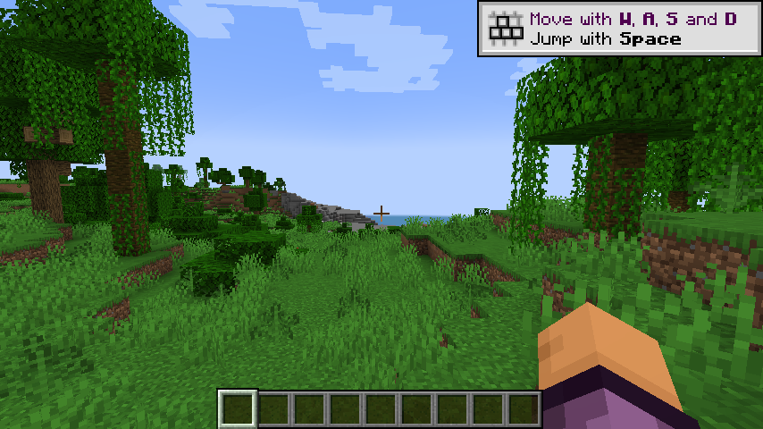 Minecraft 1.21.4 in-world golden